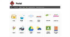 Desktop Screenshot of portal.dameallans.co.uk